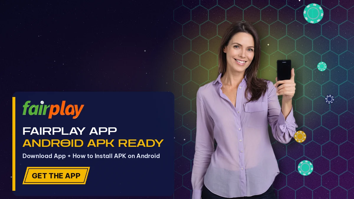 FairPlay App, Android APK Ready: Download App + How to Install APK on Android, with a woman holding up her phone