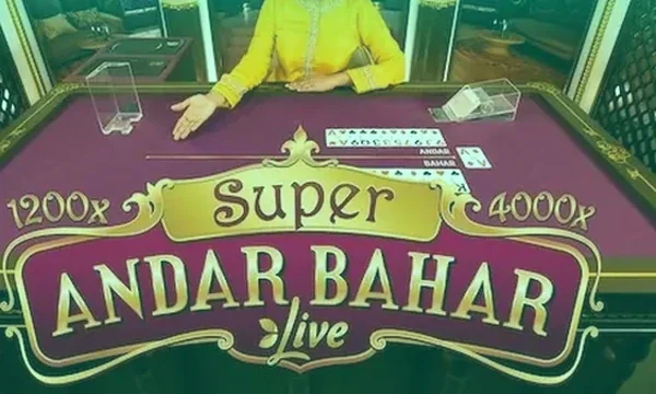 Super Andar Bahar live table card leading to FairPlay inplay rows